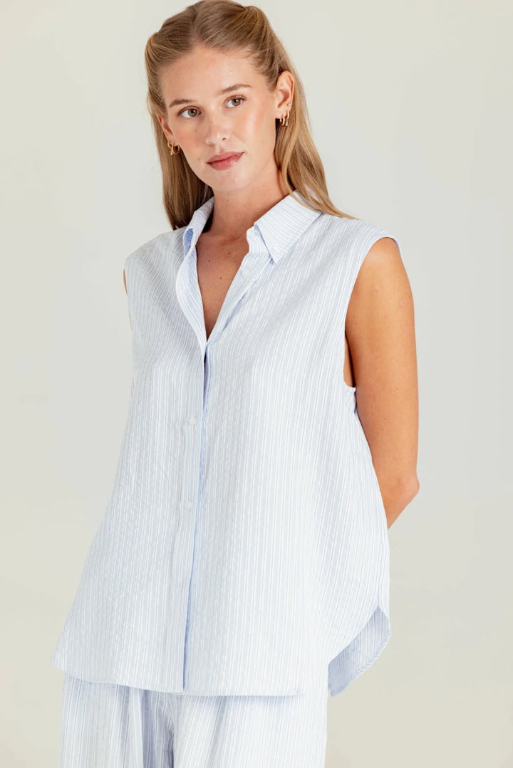 Sundays Ambrose Shirt - Capri by Sunset & Co.