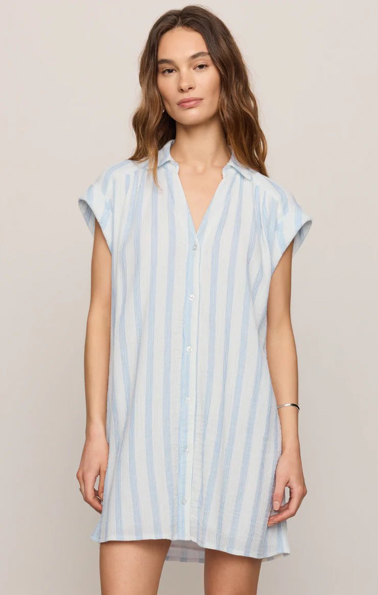 Z Supply Shellbound Gauze Dress - Capri by Sunset & Co.