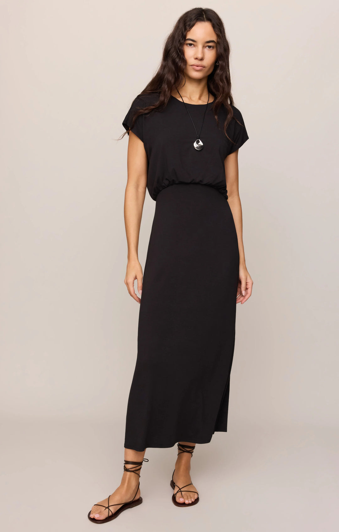 Z Supply Anika Jersey Midi Dress