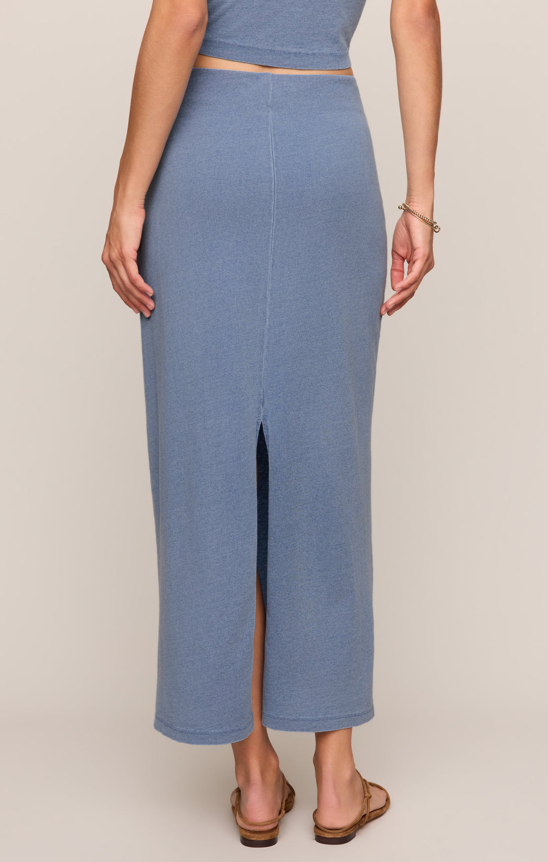 Z Supply Gail Striped Midi Skirt