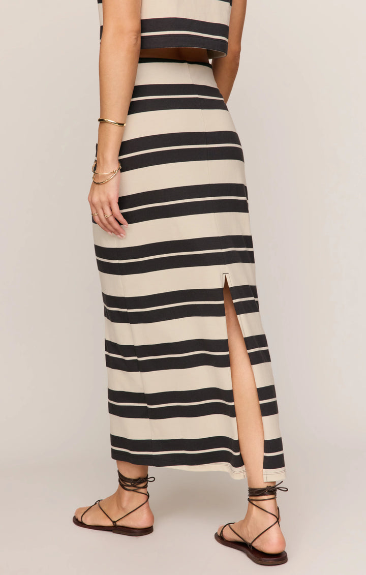 Z Supply Gail Striped Midi Skirt