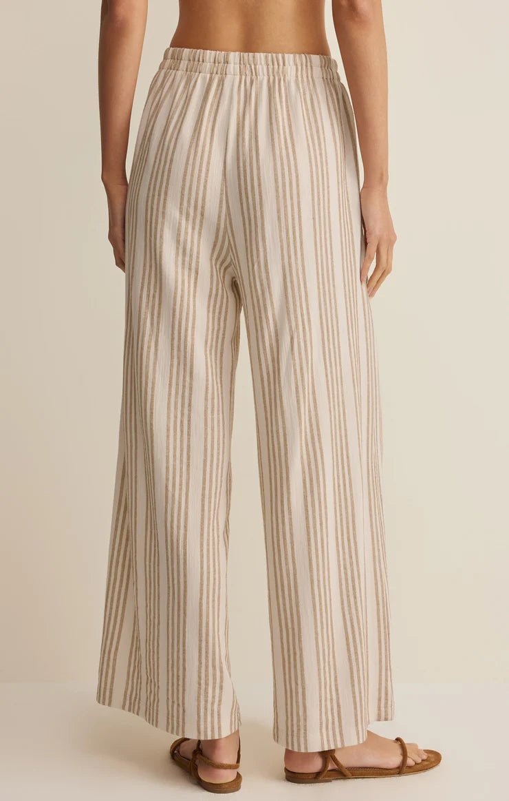 Z Supply Scout Knit Striped Pant - Capri by Sunset & Co.