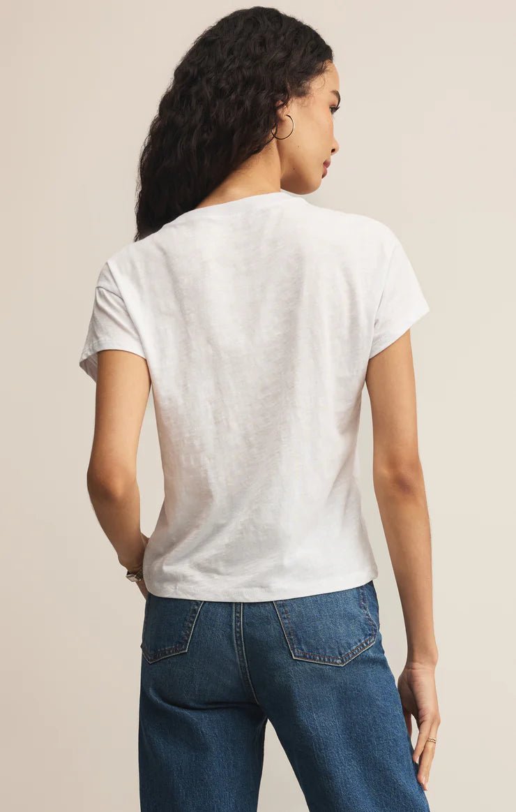 Z Supply Modern Slub Tee - Capri by Sunset & Co.