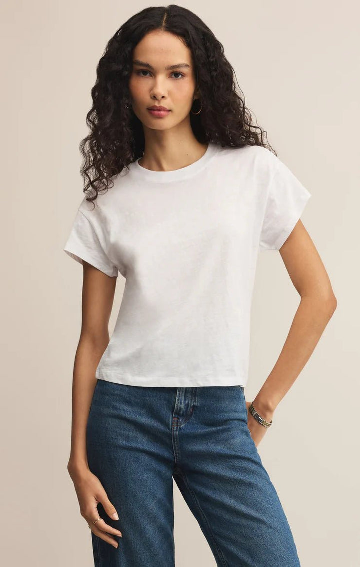 Z Supply Modern Slub Tee - Capri by Sunset & Co.