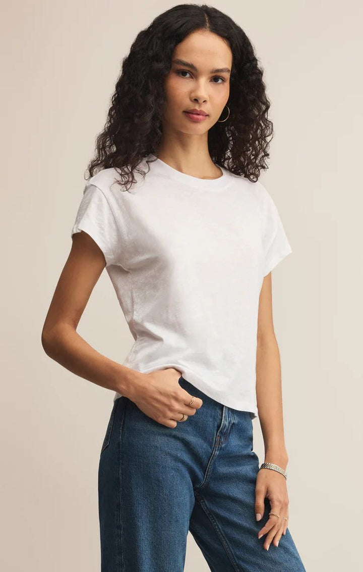 Z Supply Modern Slub Tee - Capri by Sunset & Co.