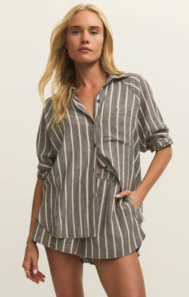Z Supply The Perfect Line Top - Capri by Sunset & Co.