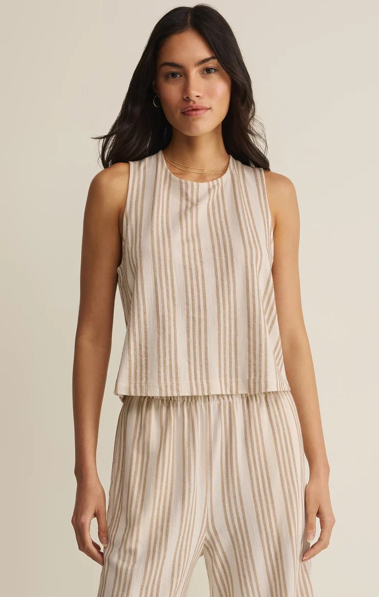 Z Supply Sloane Knit Striped Top - Capri by Sunset & Co.