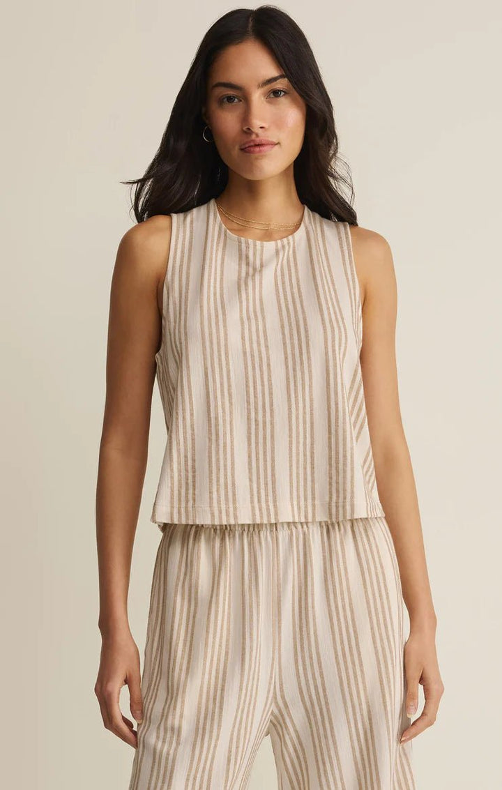 Z Supply Sloane Knit Striped Top - Capri by Sunset & Co.