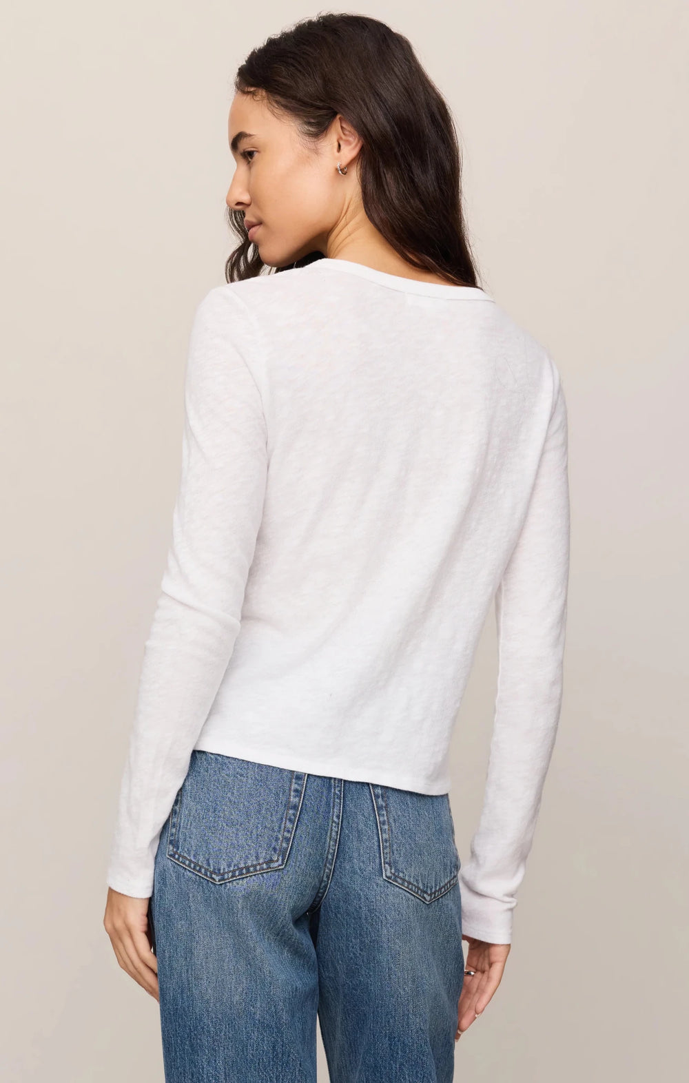 Z Supply Junie Long Sleeve Top - Capri by Sunset & Co.