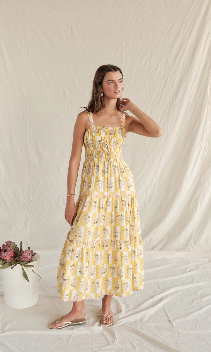 Saylor Zarina Dress - Capri by Sunset & Co.