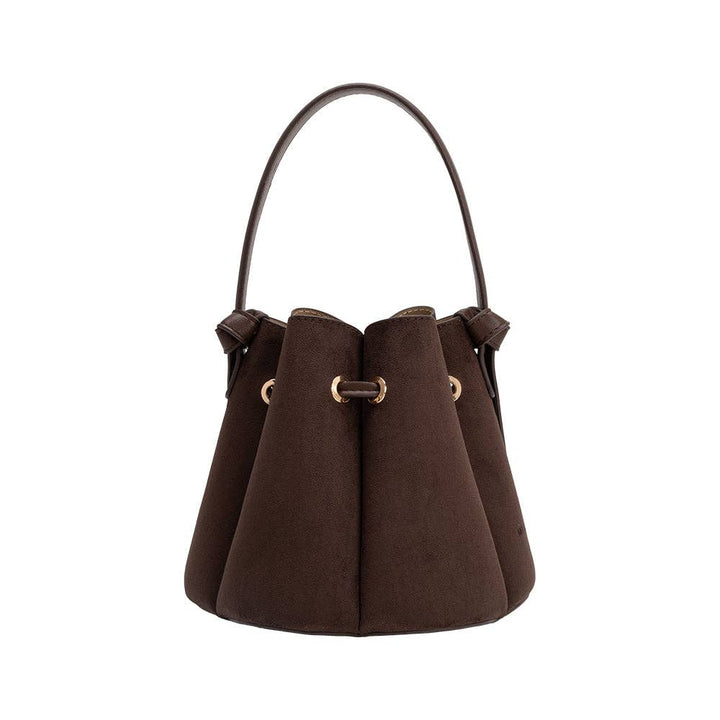 Melie Bianco Laguna Mini Vegan Suede Top Handle Bag