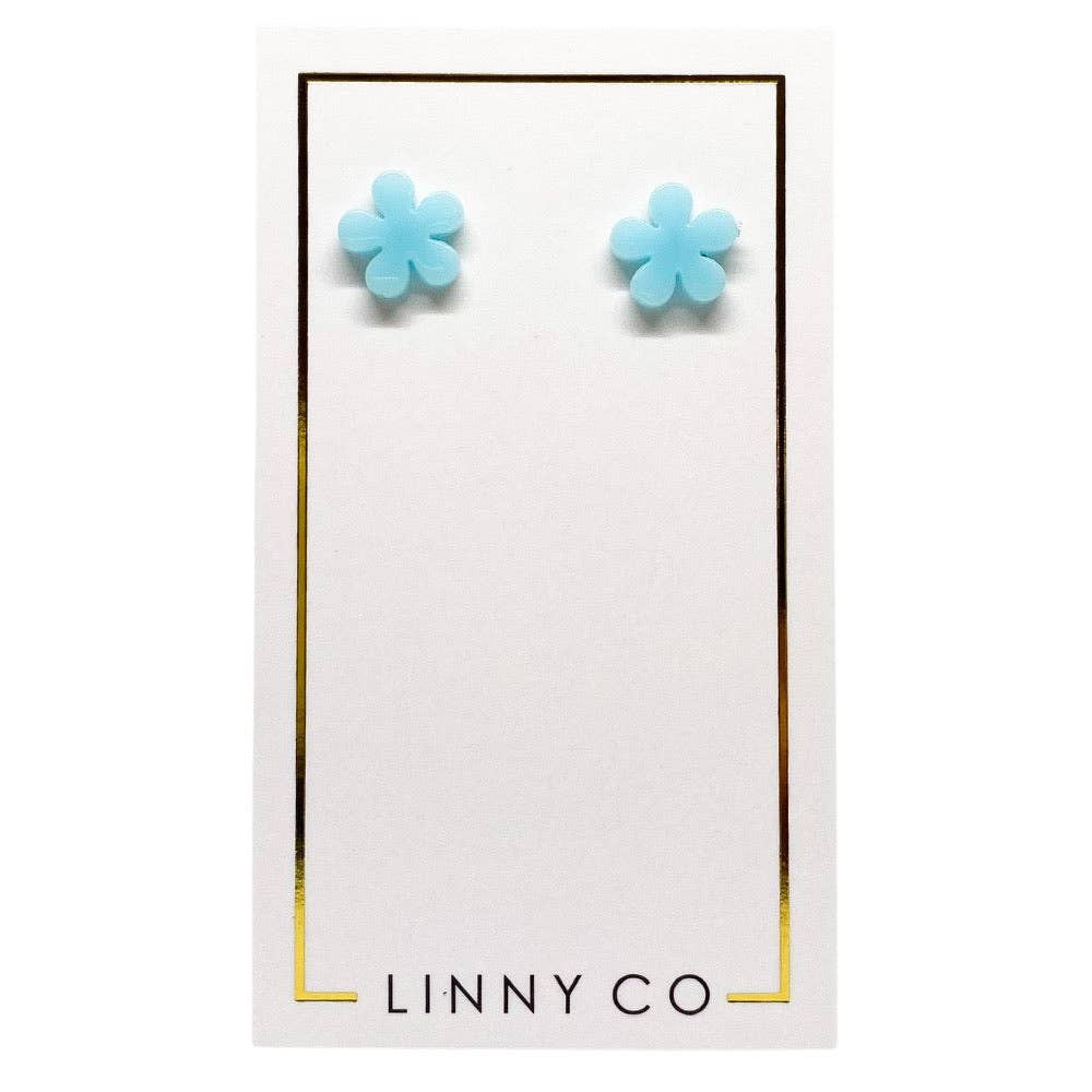 Linny Co Jenna Flower Stud Earrings - Capri by Sunset & Co.