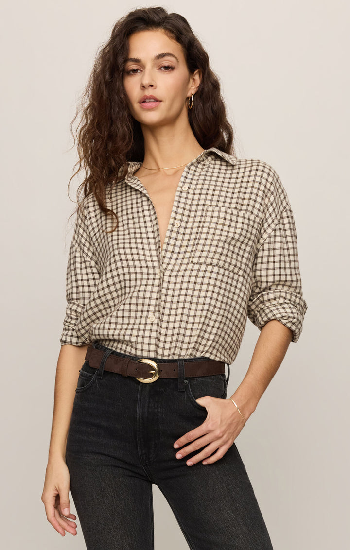 Z Supply River Plaid Button Up