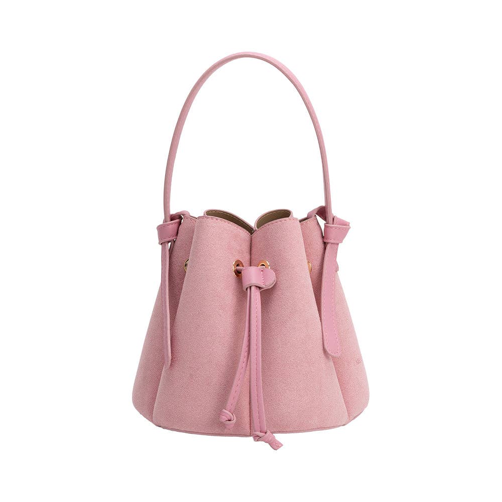 Melie Bianco Laguna Mini Vegan Suede Top Handle Bag