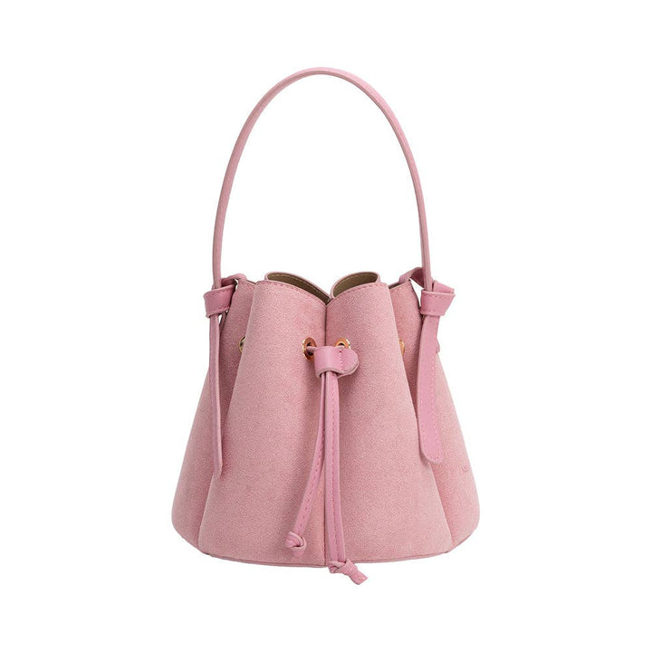 Melie Bianco Laguna Mini Vegan Suede Top Handle Bag