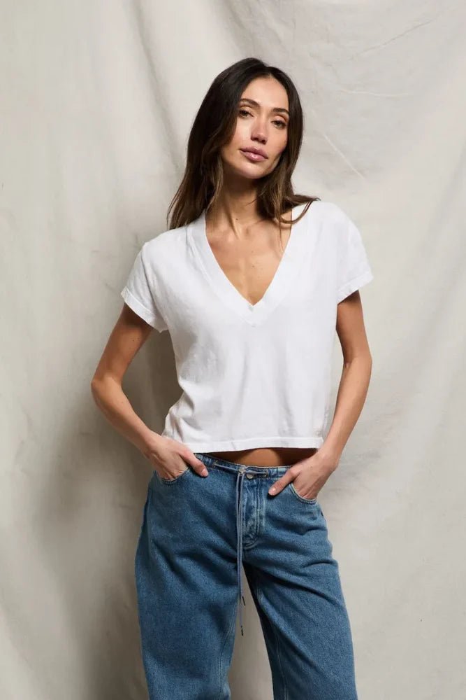 PerfectWhiteTee Alanis Tee - Capri by Sunset & Co.