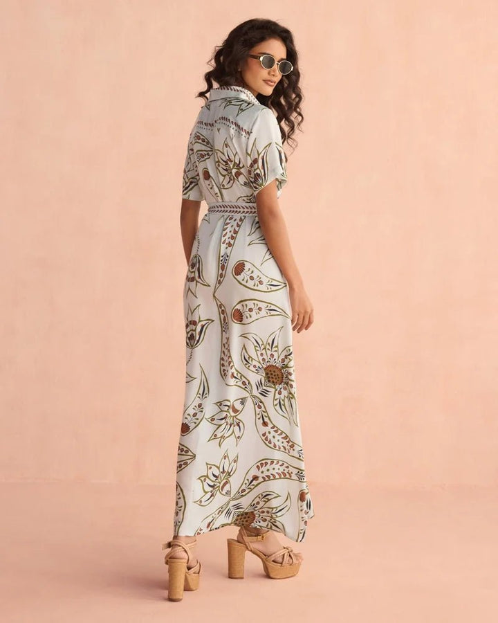 Omika Amira Maxi Dress - Capri by Sunset & Co.