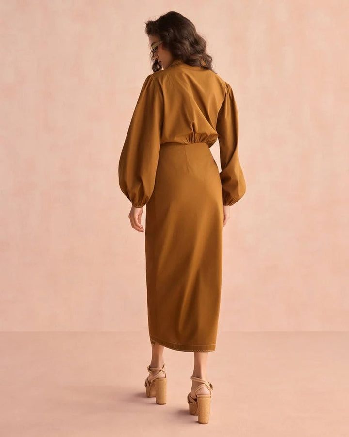 Omika Avery Midi Dress - Capri by Sunset & Co.