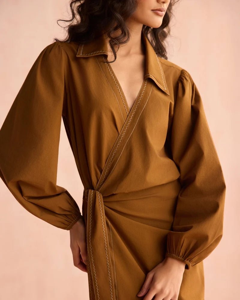 Omika Avery Midi Dress - Capri by Sunset & Co.