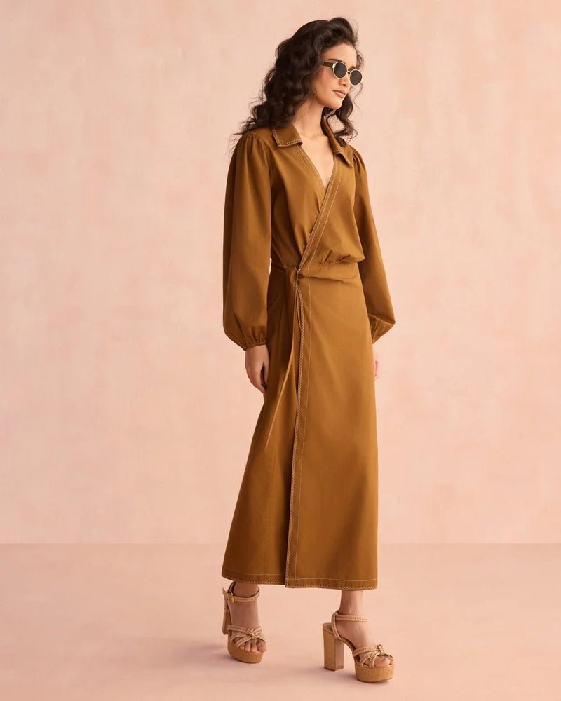 Omika Avery Midi Dress - Capri by Sunset & Co.
