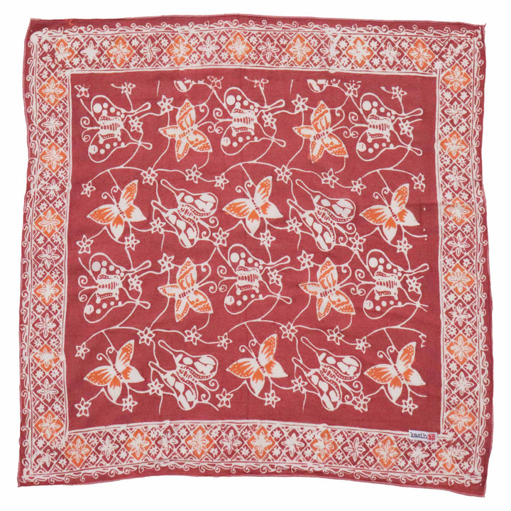 Hand Dyed Batik Bandana