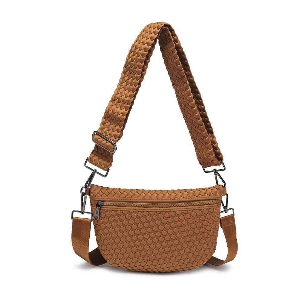 Sol and Selene Ethereal Woven Crossbody - Capri by Sunset & Co.
