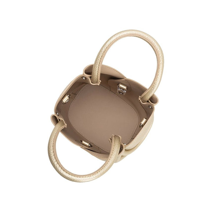 Melie Bianco Tulip Mini Recycled Vegan Leather Top Handle Bag - Capri by Sunset & Co.