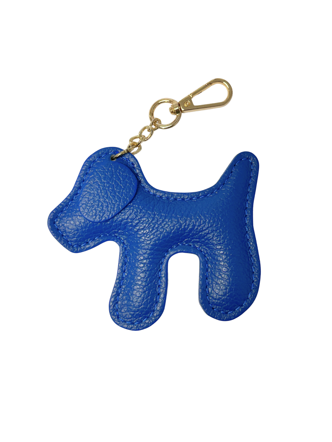 Dog Leather Keychain
