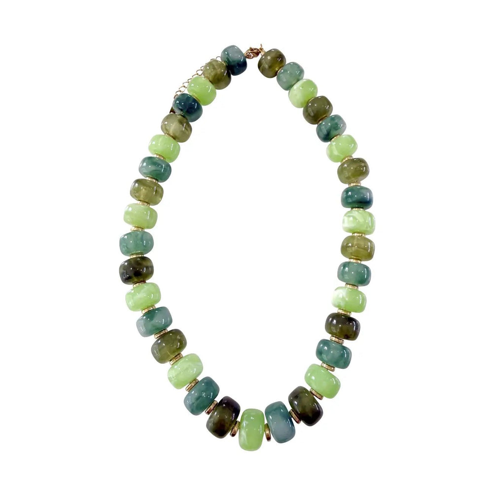 Gemelli Morris Chunky Beaded Necklace - Capri by Sunset & Co.