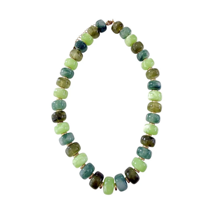Gemelli Morris Chunky Beaded Necklace - Capri by Sunset & Co.