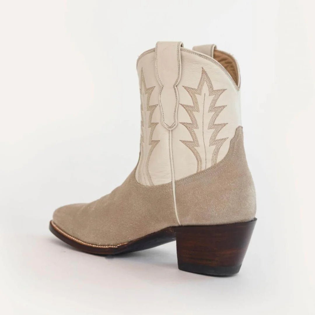 CITY Boots The Canyon Short Boot - Bone - Capri by Sunset & Co.