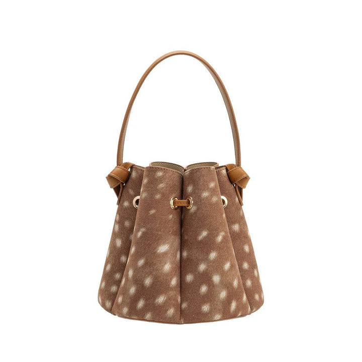 Melie Bianco Laguna Mini Vegan Suede Top Handle Bag