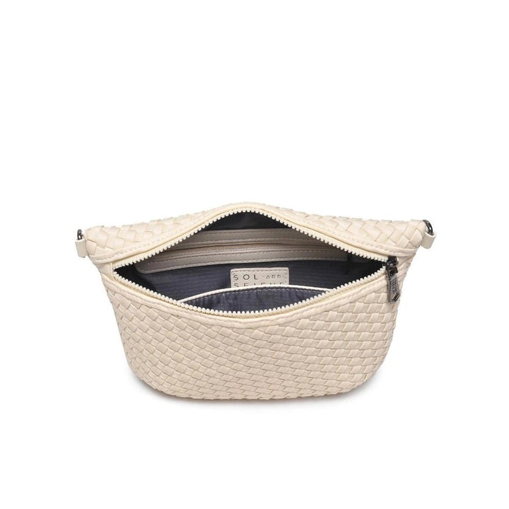 Sol and Selene Ethereal Laced Up Crossbody - Capri by Sunset & Co.