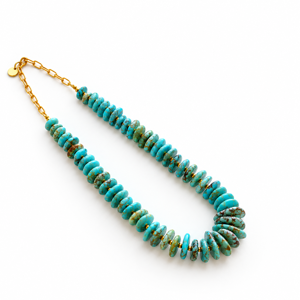 Canyon Water Turquoise Necklace