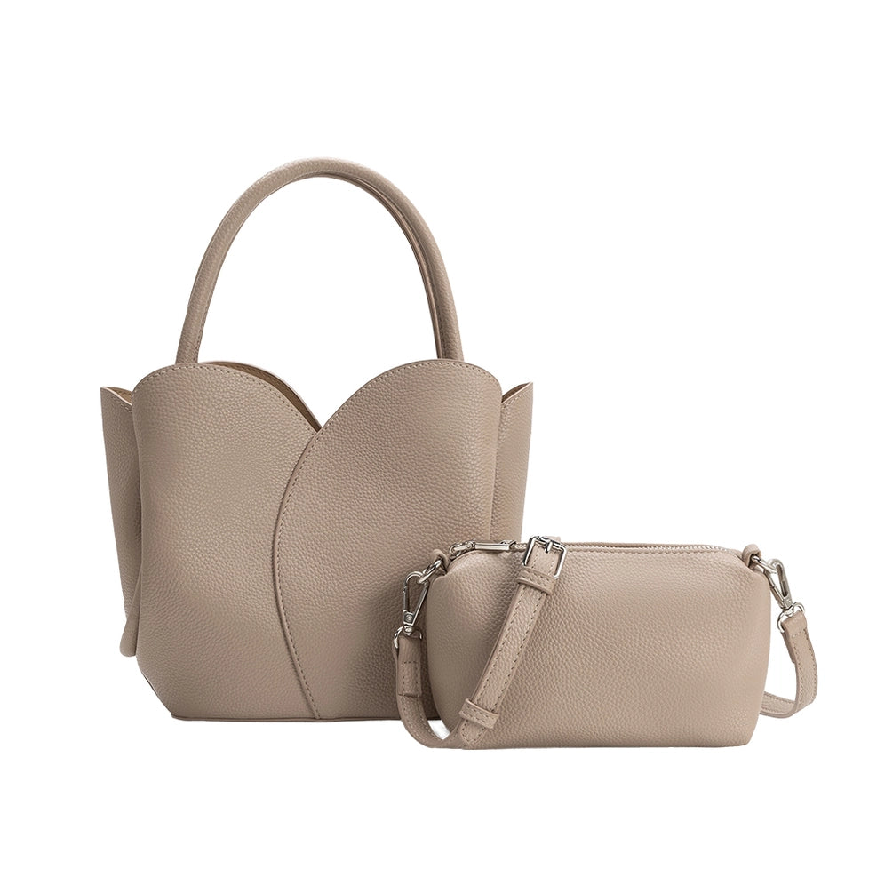 Melie Bianco Tulip Recycled Vegan Top Handle Bag