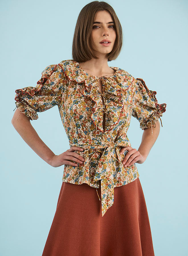 Hunter Bell Marigold Top