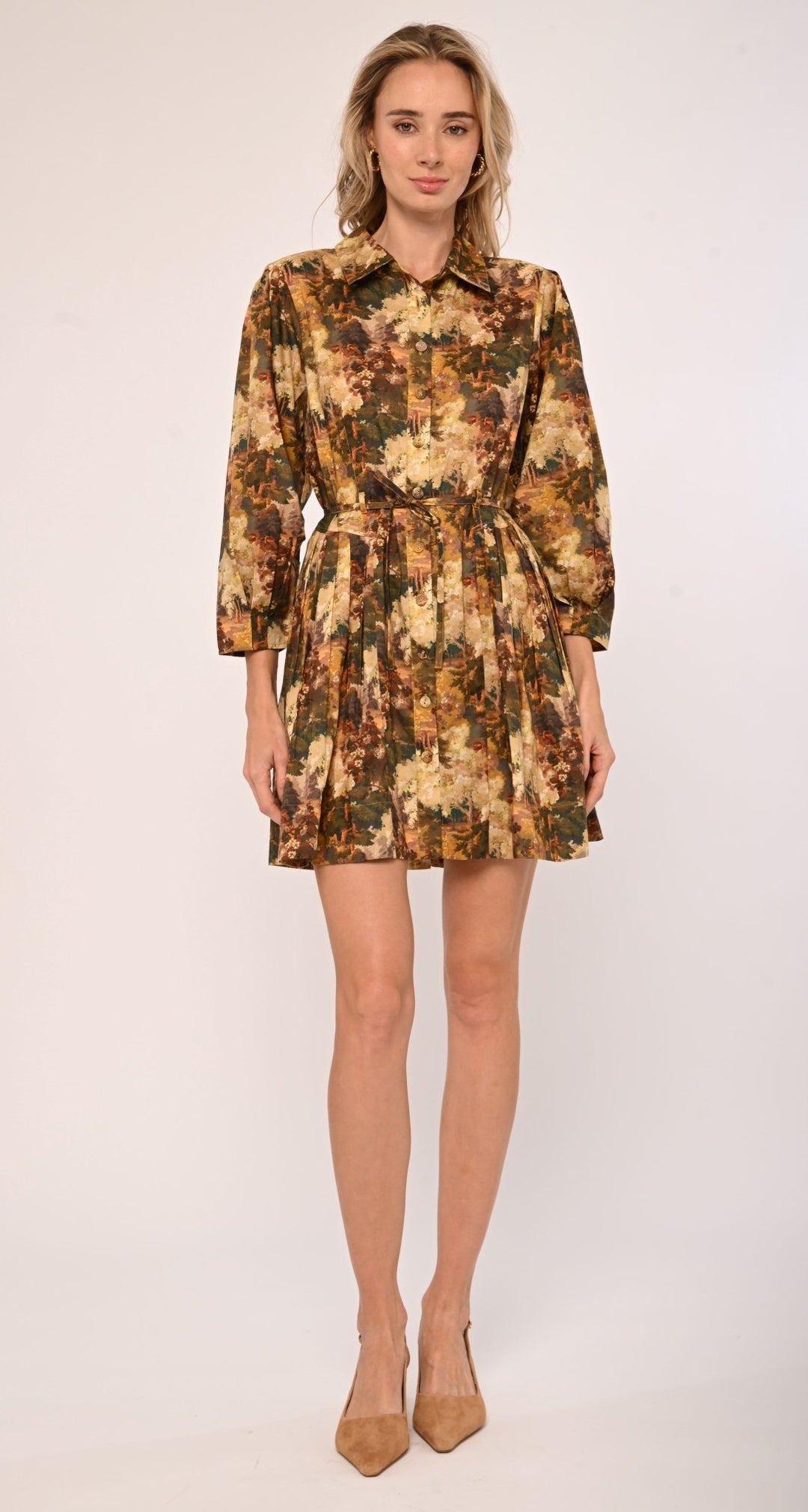 Love the Label Calloway Mini Dress - Capri by Sunset & Co.