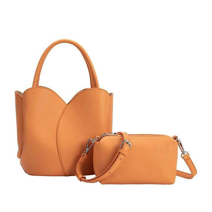 Melie Bianco Tulip Recycled Vegan Top Handle Bag - Capri by Sunset & Co.