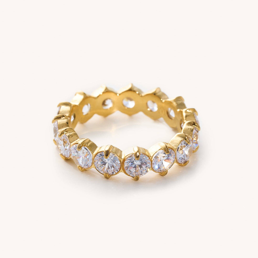 Nikki Smith Designs Ritz Circle Diamond Ring - Capri by Sunset & Co.