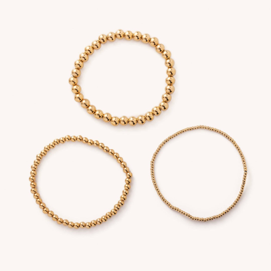 Gold Ball Bracelet