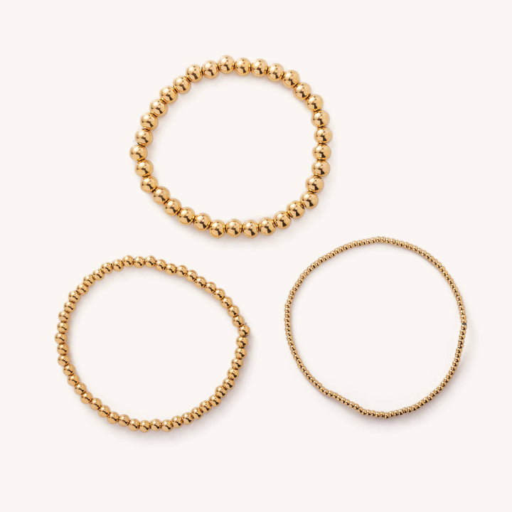 Gold Ball Bracelet