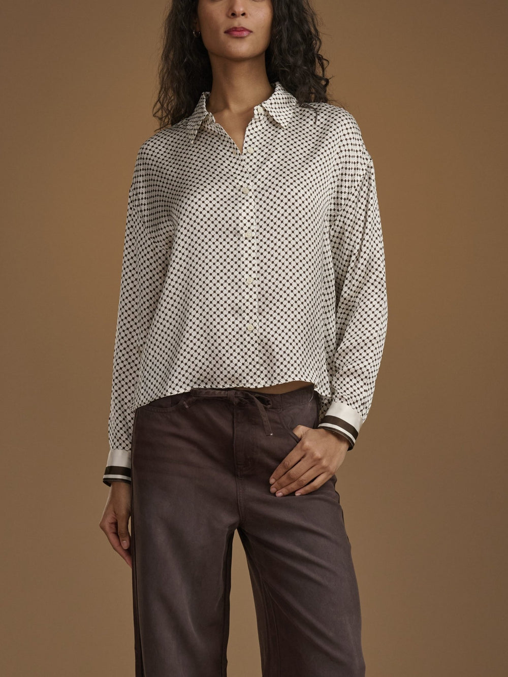 Splendid Clara Button Down - Capri by Sunset & Co.