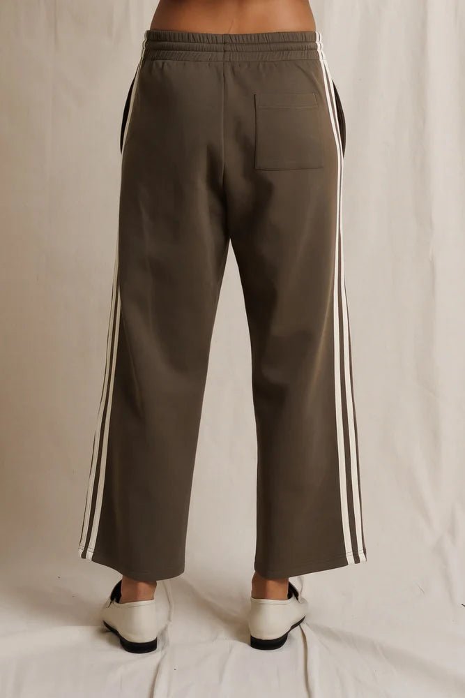 PerfectWhiteTee Claud Track Pant - Capri by Sunset & Co.
