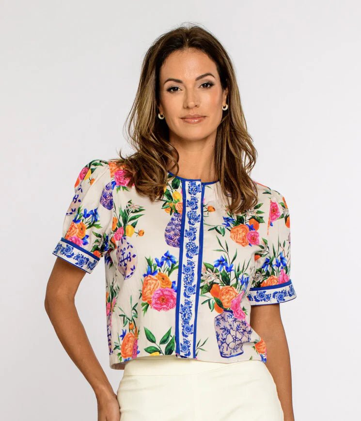 Elizabeth James the Label Coco Top - Capri by Sunset & Co.