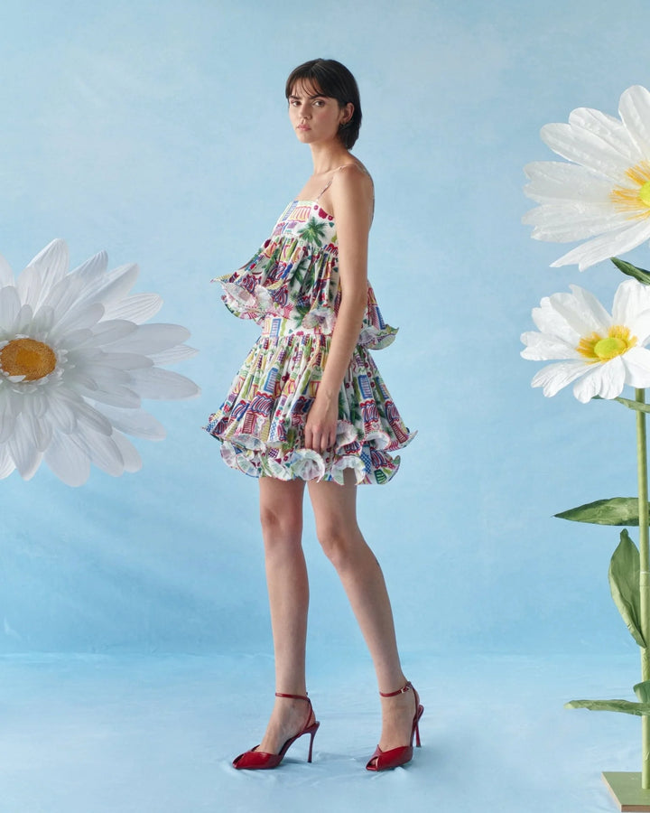 Celia B Cranberry Skirt - Capri by Sunset & Co.