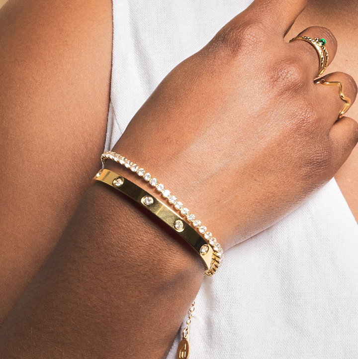 Corinne Bangle Bracelet