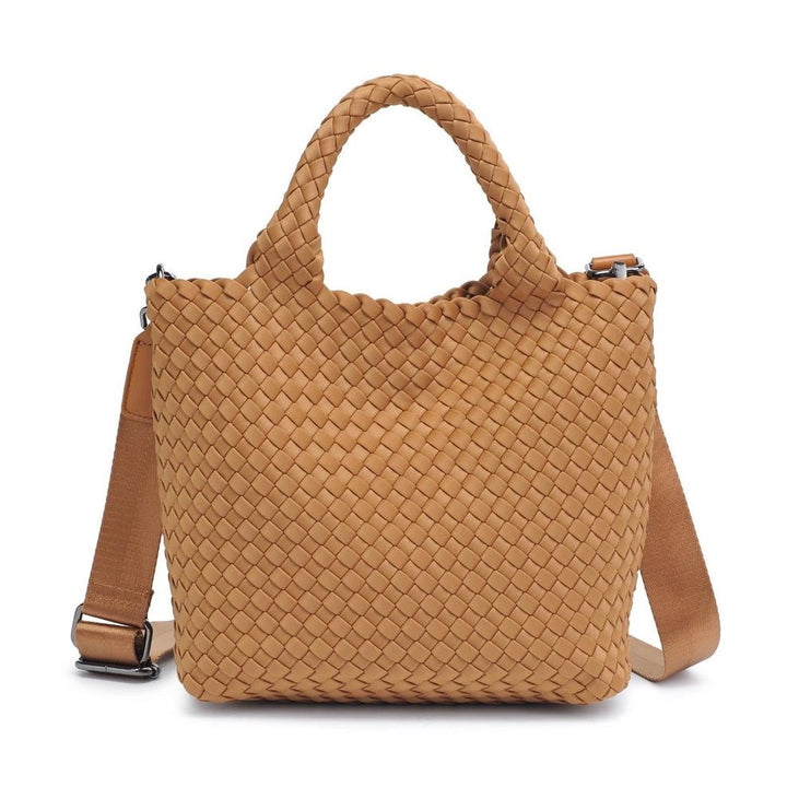 Sol and Selene Small Sky's The Limit Woven Crossbody - Capri by Sunset & Co.
