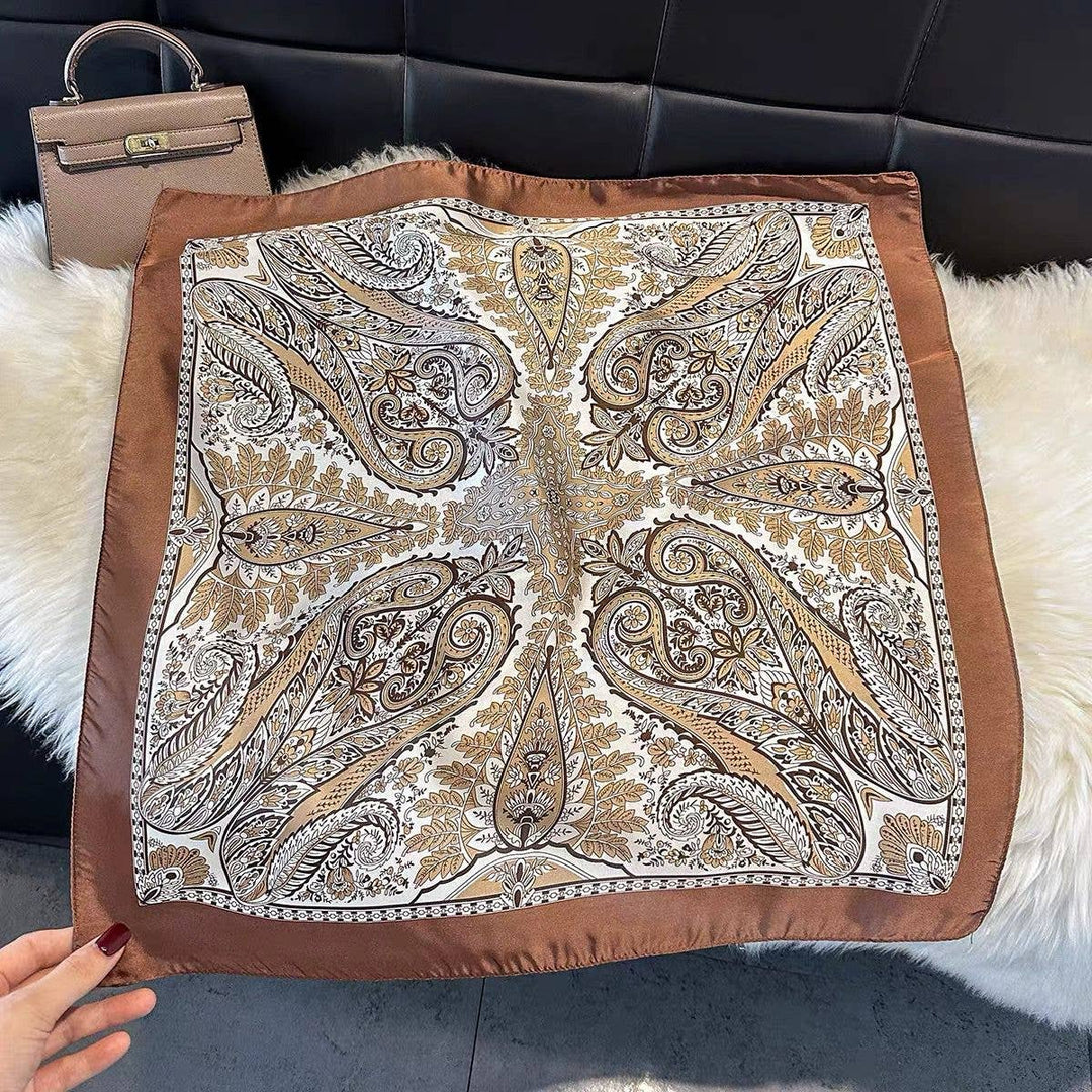 Silk Touch Bandana Scarf - Capri by Sunset & Co.