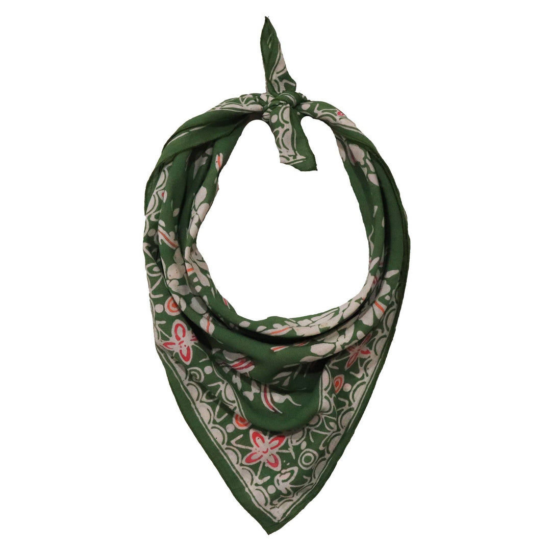 Hand Dyed Batik Bandana