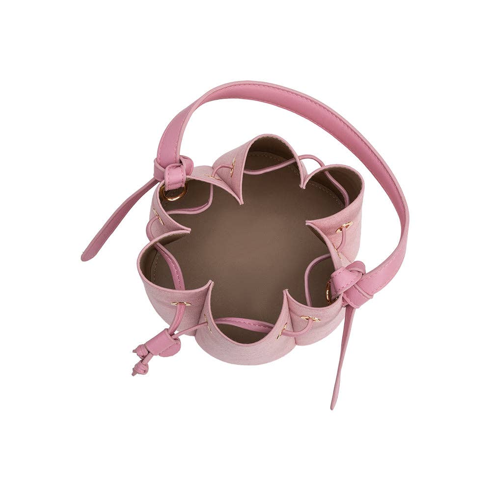 Melie Bianco Laguna Mini Vegan Suede Top Handle Bag